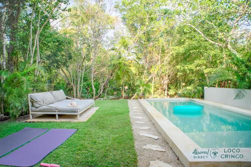NEW! Chic villa with a pool, close to amenities & golf course! in Puerto Aventuras, Mexico