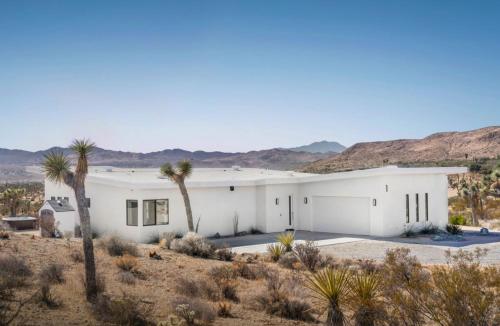 The Om Temple in Joshua Tree in Yucca Valley, USA