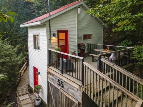 Le 55 Howard - Spa Shower Memphre Lake OwlsHead in Mansonville (QC)