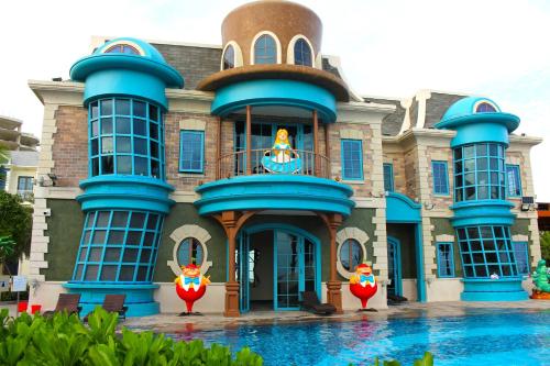 붕따우 Kacy Homestay, Wonderland Hồ Tràm miễn phí vé MUSEUM (Kacy Homestay, Wonderland Ho Tram mien phi ve MUSEUM) 3성급 호텔 레스토랑