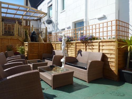 Garden, The Regal Hotel in Blackpool