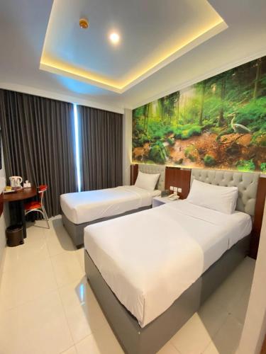 Solo Grand City Room Type - Deluxe Twin Room