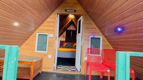 A szálláshely kívülről, Ventos Tent Stay and Aframes in Ellackal