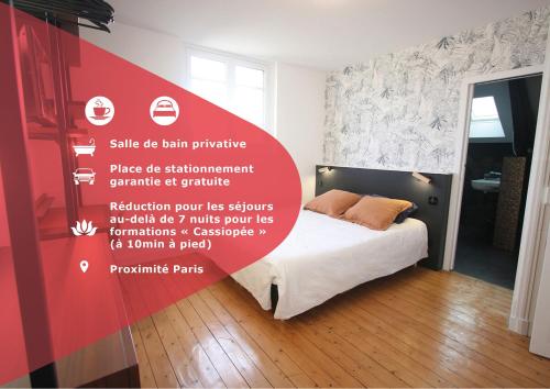 B&B sdb privées à Chatou parking gratuit près de Paris chambre d'hôte Chatou