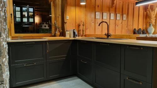 Konyha, Chalet SonnSeitn in Adnet