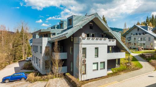 Exterior view, Tiche Anenske Apartmany se saunovym WELLNESS, s hotelovym servisem, s bohatou snidani na apartman v  in Harrachov