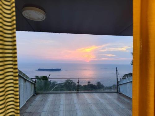 Balkons/terase, Seadeck Homestay in Harnai