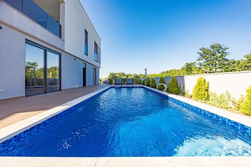 Zwembad, Villa Pinus - Private Pool, Jacuzzi, Game Room in Cervar-Porat