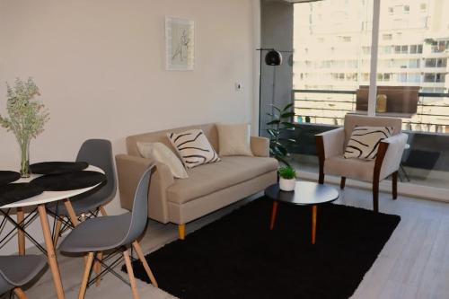 HOM I Esplendido y comodo Depto 1D1B 2PAX Santiago