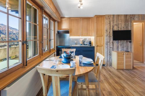 廚房, Chaleureux studio avec vue époustouflante (Chaleureux studio avec vue epoustouflante) in 聖路加