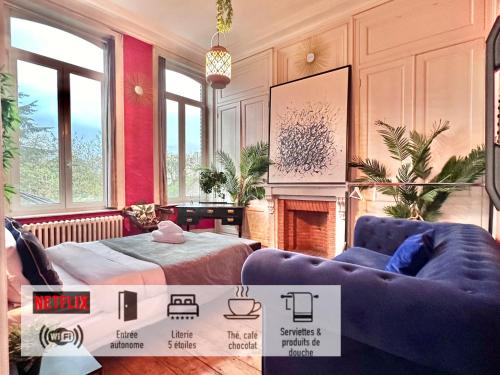 MONACO Style Jungle - Tourcoing 01 chambre d'hôte Tourcoing