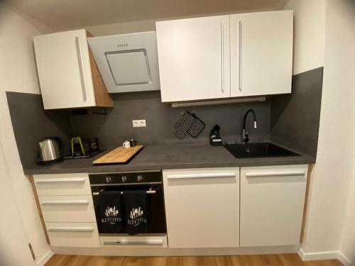 kuhinja, Ferienwohnung Waldstubn in Dorn
