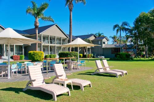 Létesítmények, Moby Dick Waterfront Resort Motel in Yamba