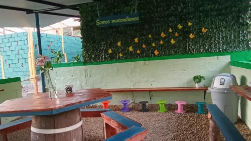 Spēļu laukums, Camping tipo eco-confort Refugio Lancaster in Urrao