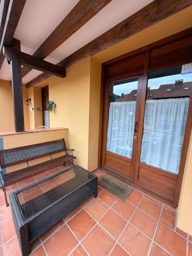 Erkély/terasz, Chalet turístico La Jenduda (Chalet turistico La Jenduda) in Cillorigo De Liebana