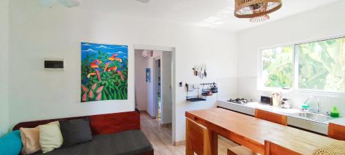 Kite House Cabarete across Kite Beach in Cabarete