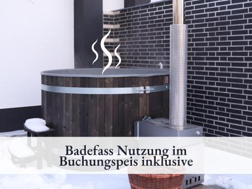 Balkons/terase, Fewo River, Stilvolles Ferienhaus für Familien großer Garten, Spielplatz, Sauna & Badefass (Fewo River, Stilvolles Ferienhaus fur Familien großer Garten, Spielplatz, Sauna & Badefass) in Vendišrica