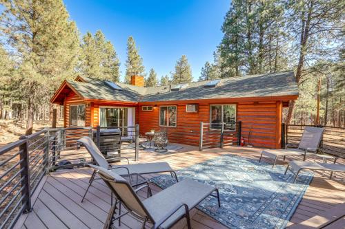 Gazebo w/ View & EV Charger: Rustic Williams Cabin, Williams