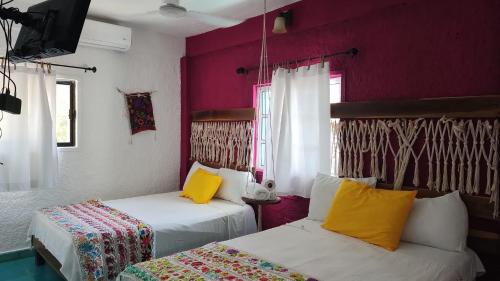 Hotel Gutierrez in Celestún, Mexico