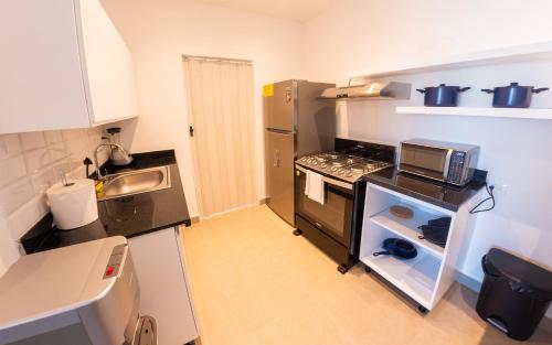 Küche, Las Golondrinas Cabarete in Cabarete