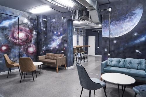Gagarin Capsule Hotel in Bostandyk Negyed