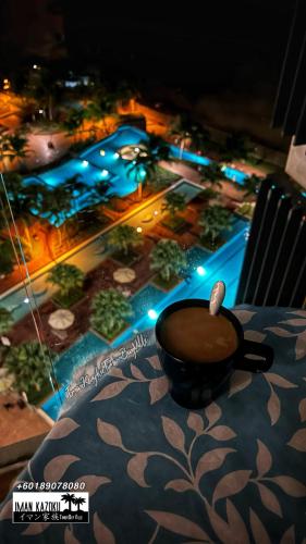 Sea View & Pool View & WiFi & Netflix at Iman Kazoku TimurBay Ville Studio 2BDR, Kuantan (fotografie 5)