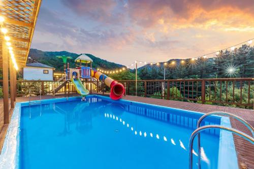 Exterior view, Gapyeong chaerokji Pension near The Garden of Morning Calm