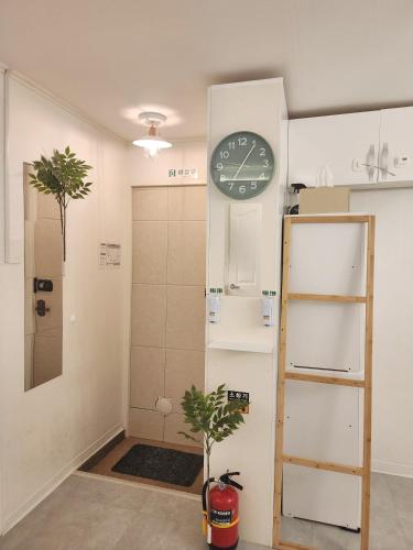 Gyedong byeolchae, Bukchon hanok village & Namsan tower city view Warm morning sunshine Tranquil Rest