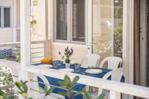 balkon/terras, Club del Sole Marina Romea Easy Camping Village in Ravenna