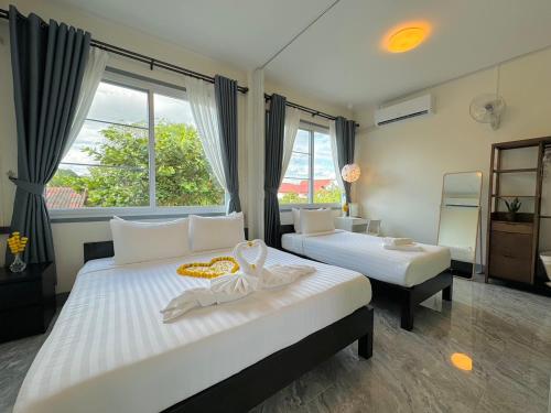 Garden House Rice Fields and Mountain Views in Phoumok Road