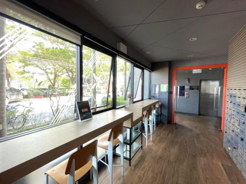 방타오의 아파트먼트 (27m², 침실 1개, 프라이빗 욕실 1개) - 평면도