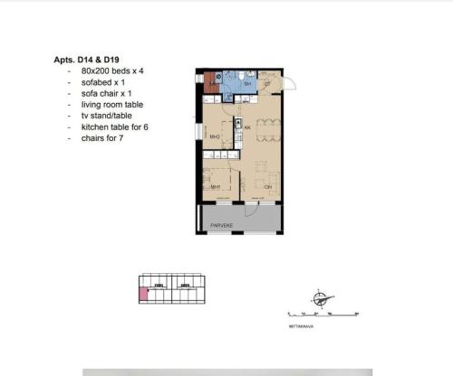 Brand New 2BDR Apartment with Private Sauna 5