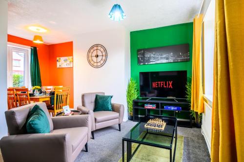 Trafford Eden - 3 Bed Home near Old Trafford and Trafford Centre with Free Parking, Manchester (fotografie 5)