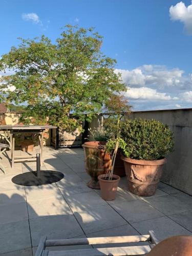 Comme une villa sur un toit in Saint-Prix (Ile-de-France)