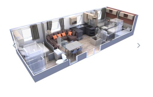 Mobile home accès plage direct mar Estang - Camping - Canet-en-Roussillon