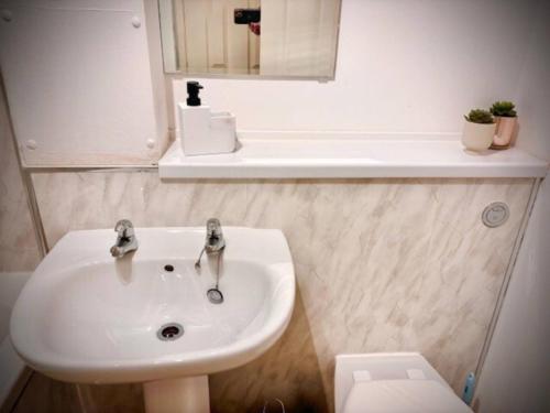 ห้องน้ำ, Modern apartment in Stenhousemuir in เอิร์ท