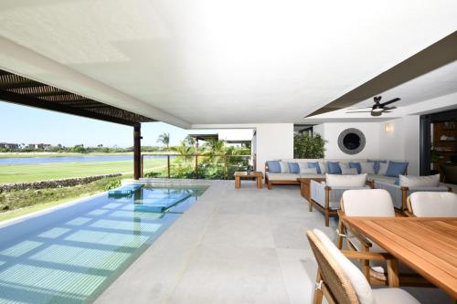 Condo Azul in El Encanto - Spacious Condo with Golf Views, Pool & Cart, Punta Mita