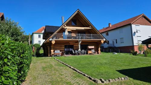Holzhaus Usedom mit moderner Ausstattung SAUNA und Kamin in Karnin Usedom, Deutschland