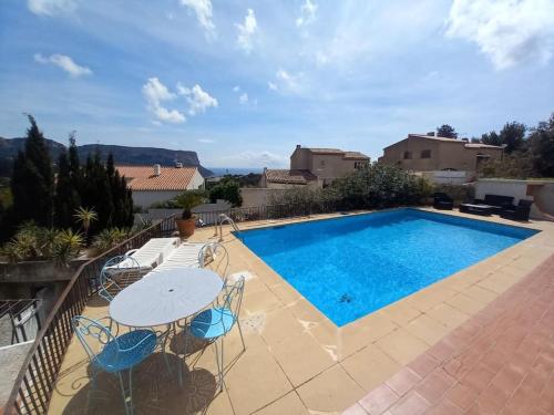 Villa Cassis 1-6 pers proche Marseille et Parc national des Calanques, Var