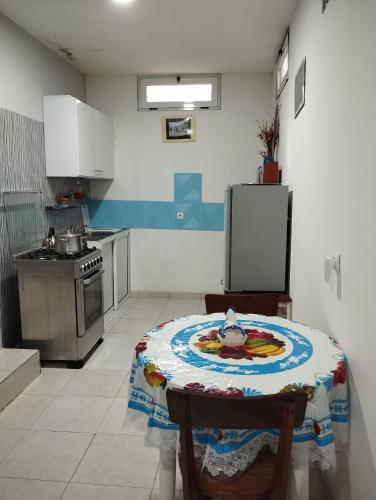 Küche, Residencia BB in Praia