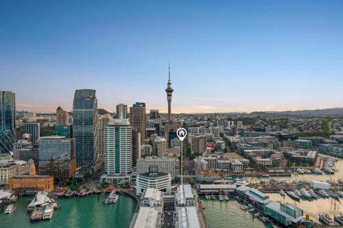 Waterfront 1 Bd Apt with AC WIFI Princess Wharf, Auckland (foto 6)