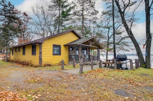 Scenic Cabin with Private Beach in Crosslake! in Cross Lake, USA