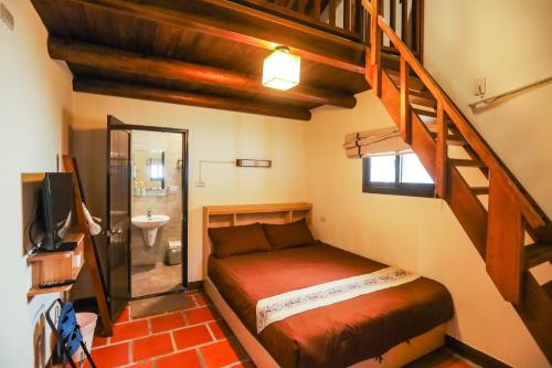1 double bed