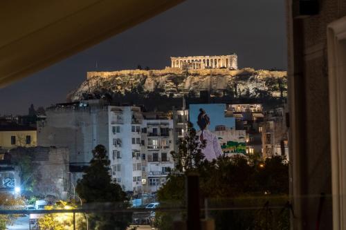 Chic Apartment - Patio Acropolis view