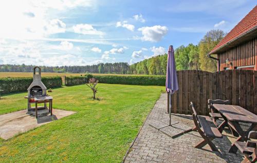 Viesnīcas āriene, Ferienwohnung Mirow Ot Qualzow in Roggentin (Mecklenburgische Seenplatte)