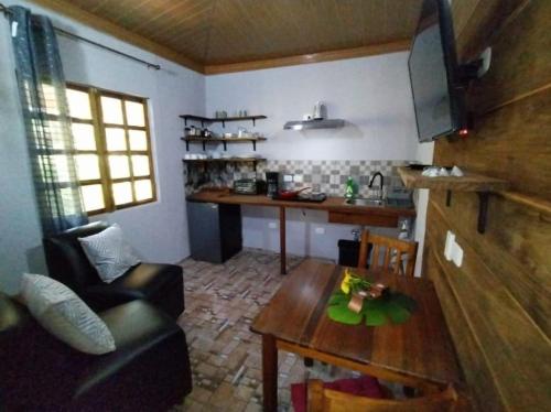 Konyha, Stilvolles Apartment in Las Lajas in Las Lajas