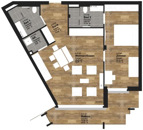 Adler Resort Room Type - Superior One-Bedroom Apartment Adler Resort Room Type - Superior One-Bedroom Apartment