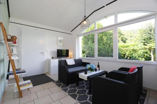 Skupni salon/TV območje, Casa Bühler (Casa Buhler) in Caviano