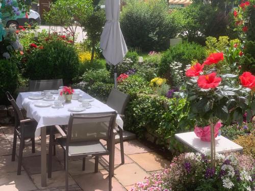 花園, Ferienwohnung Irene Dorn // Andechs in 安德希斯