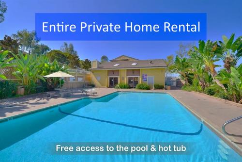 Spacious 3BR Family Home, Free Pool, Tub and Parking in Chula Vista, USA
